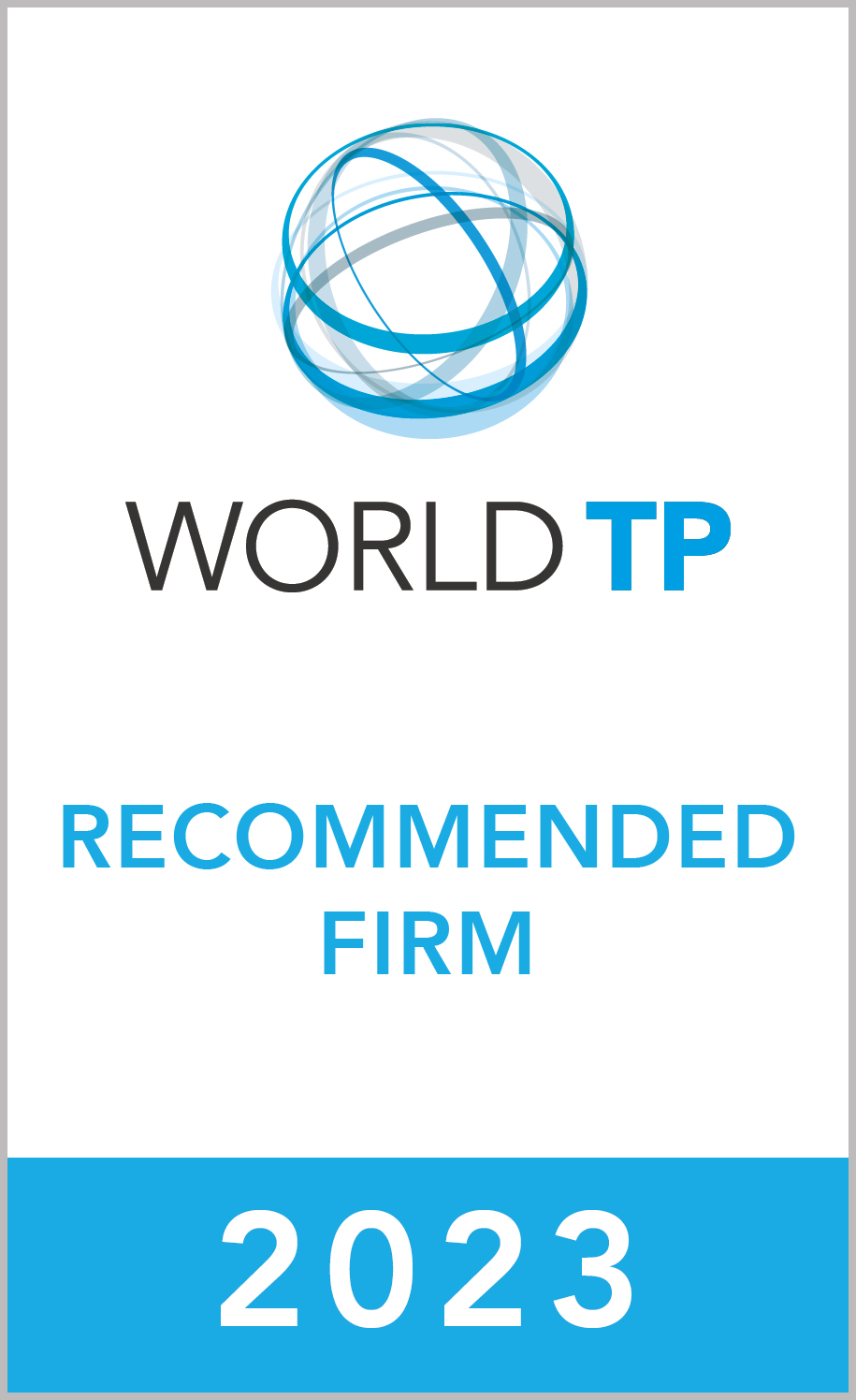 Transfer Pricing Services with Image of a World TP recommended firm 